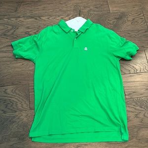👕Mens XL green Stitch polo golf shirt